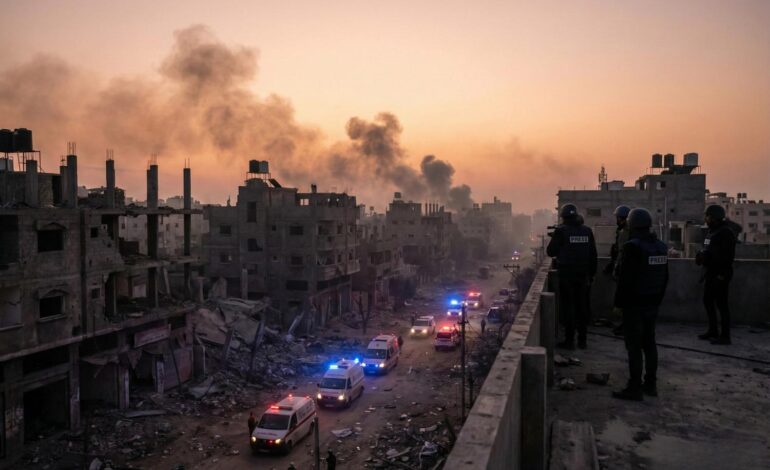 Israel-Gaza Ceasefire Under Pressure as Israeli Strikes Kill 24, Hospitals Report