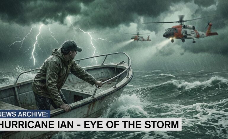 Florida Man Known as “Lieutenant Dan” for Hurricane Boat Videos Arrested — Joseph Malinowski