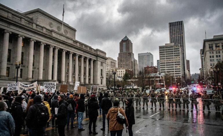 Court Blocks Trump Sending California National Guard to Oregon Amid Portland Tensions