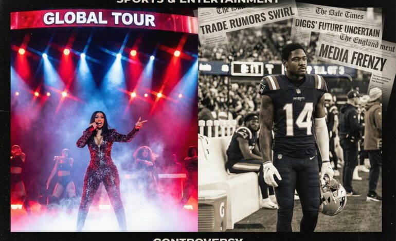 Cardi B Stefon Diggs in Controversy as Patriots Star Faces Assault Charges