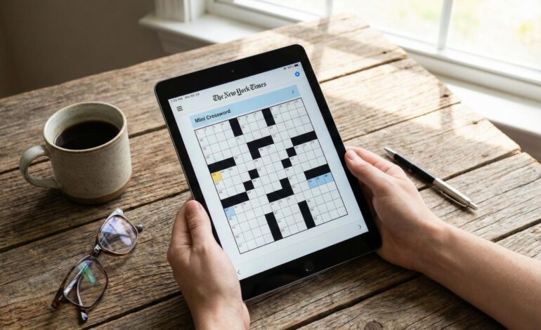 NYT Mini Crossword Answers & Mini Crossword Hint for January 28, 2026