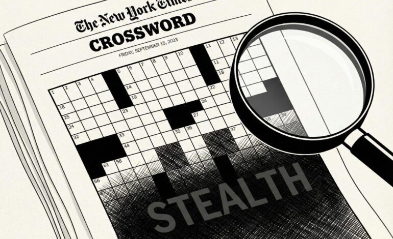 Symbol of Stealth NYT Crossword Answer Explained