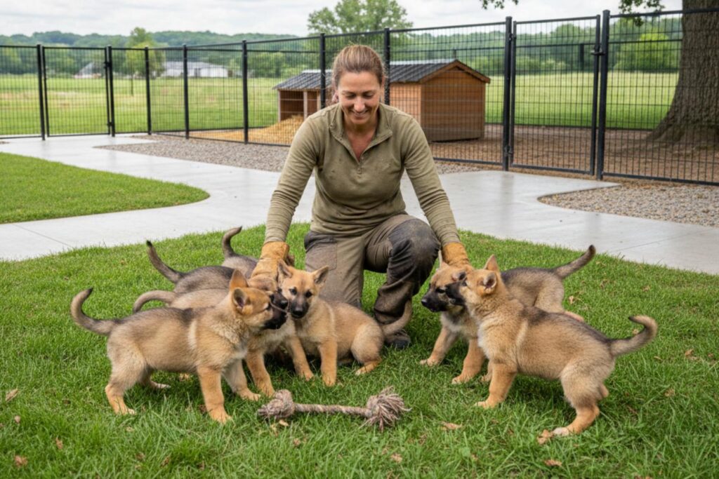 sherman shepherd puppies