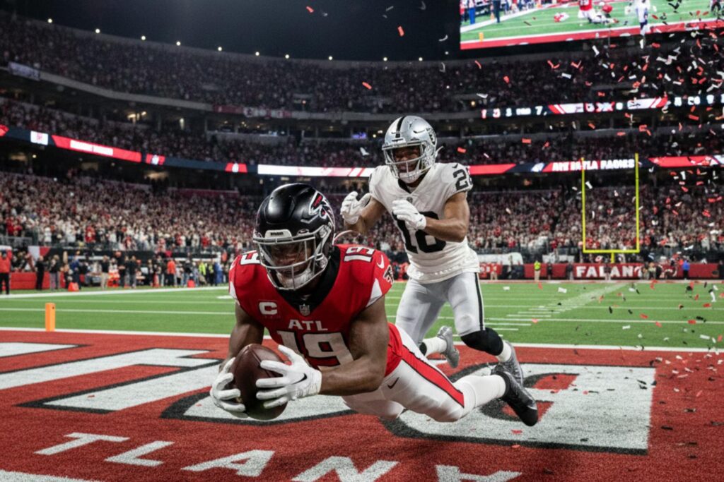 atlanta falcons vs las vegas raiders match player stats