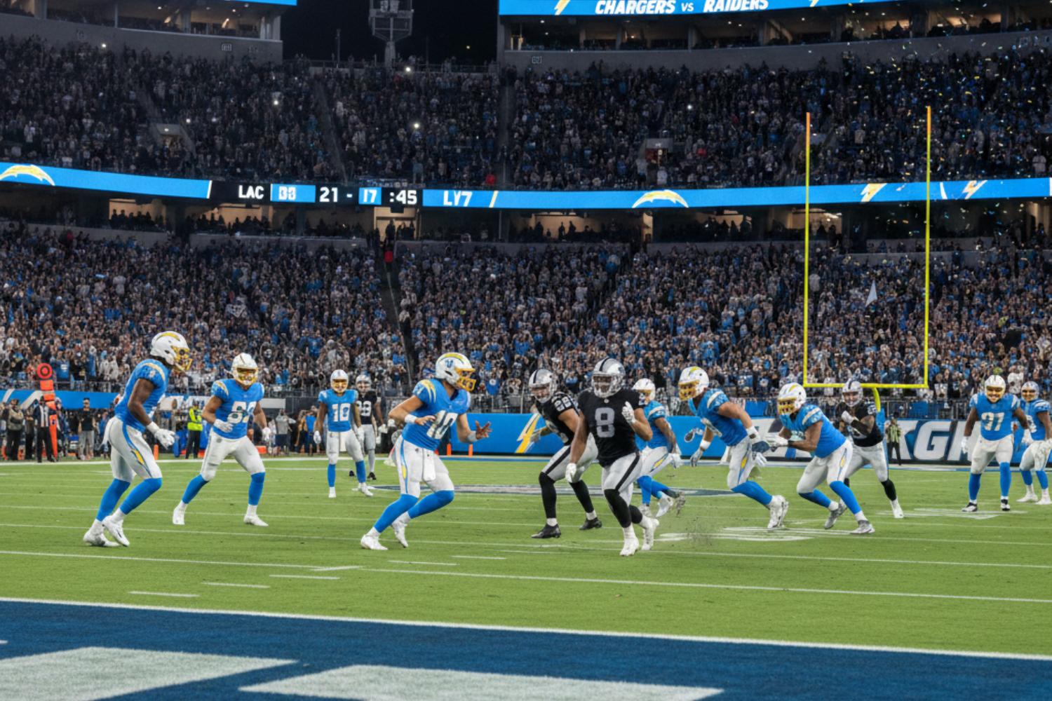 Los Angeles Chargers vs Las Vegas Raiders Match Player Stats: Full Game Breakdown & Key Performances