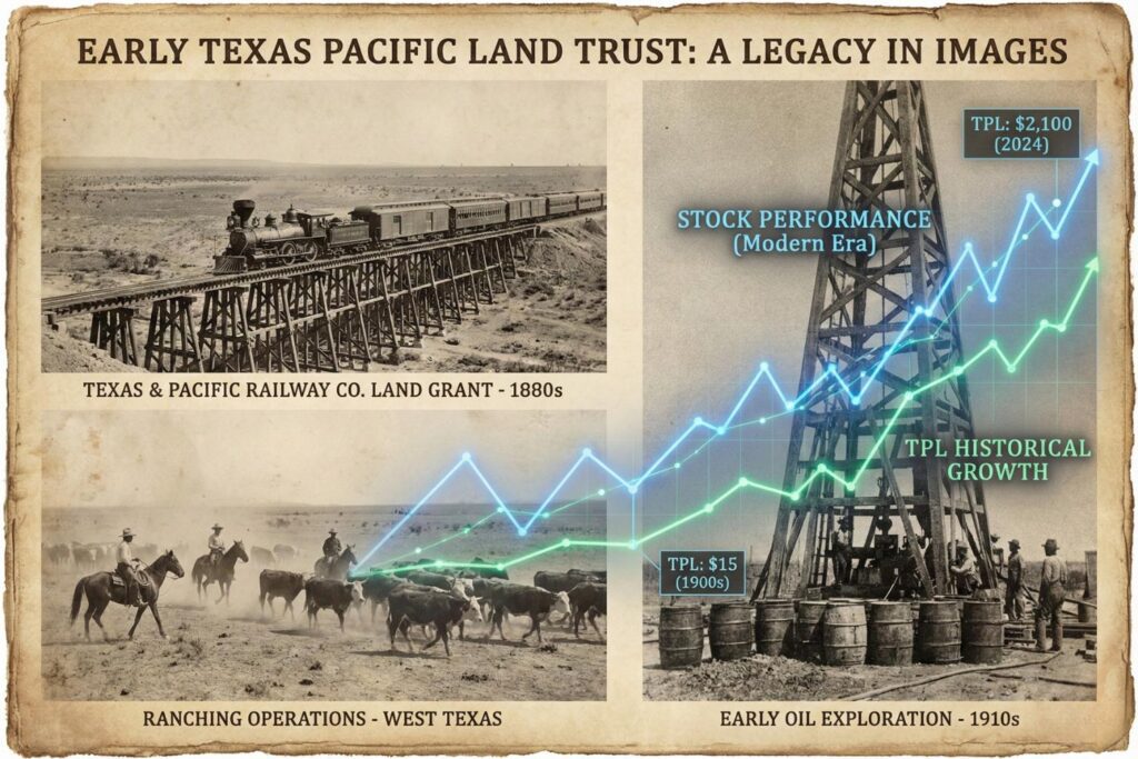 texas pacific land trust map