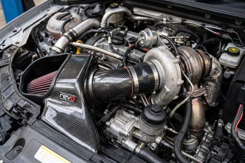 2019 alfa romeo giulia ti sport carbon fiber air intake