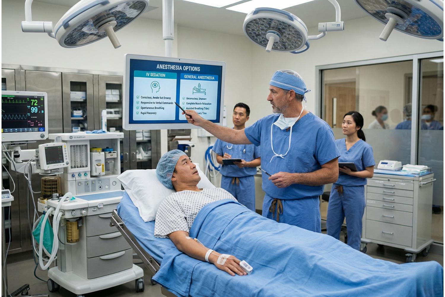 IV Sedation vs General Anesthesia: What Patients Must Know Before Surgery