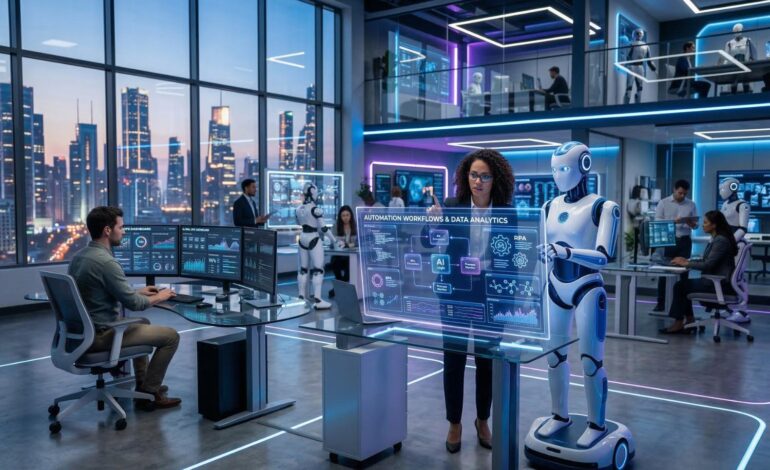 Top Services Offered by an Artificial Intelligence Automation Agency