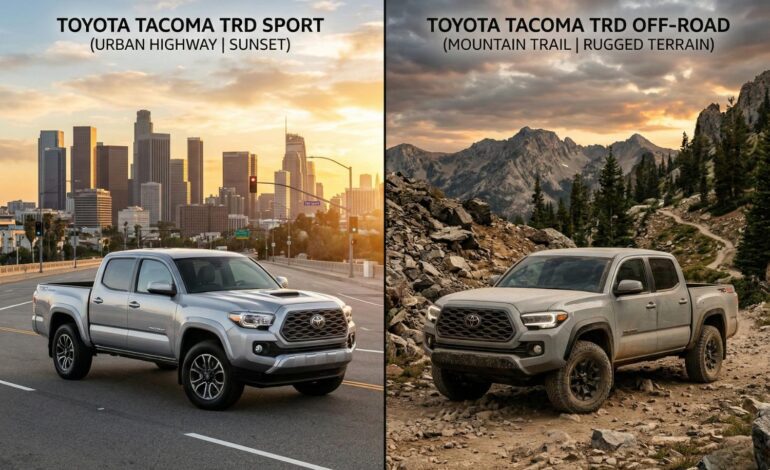 TRD Sport vs TRD Off Road: Key Differences Explained