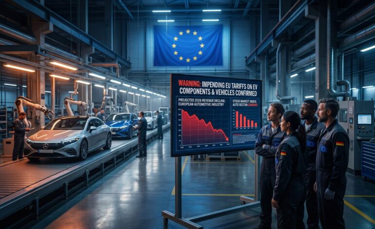 EU Autos Under Pressure as New Tariff Policies Threaten Europe’s Car Industry