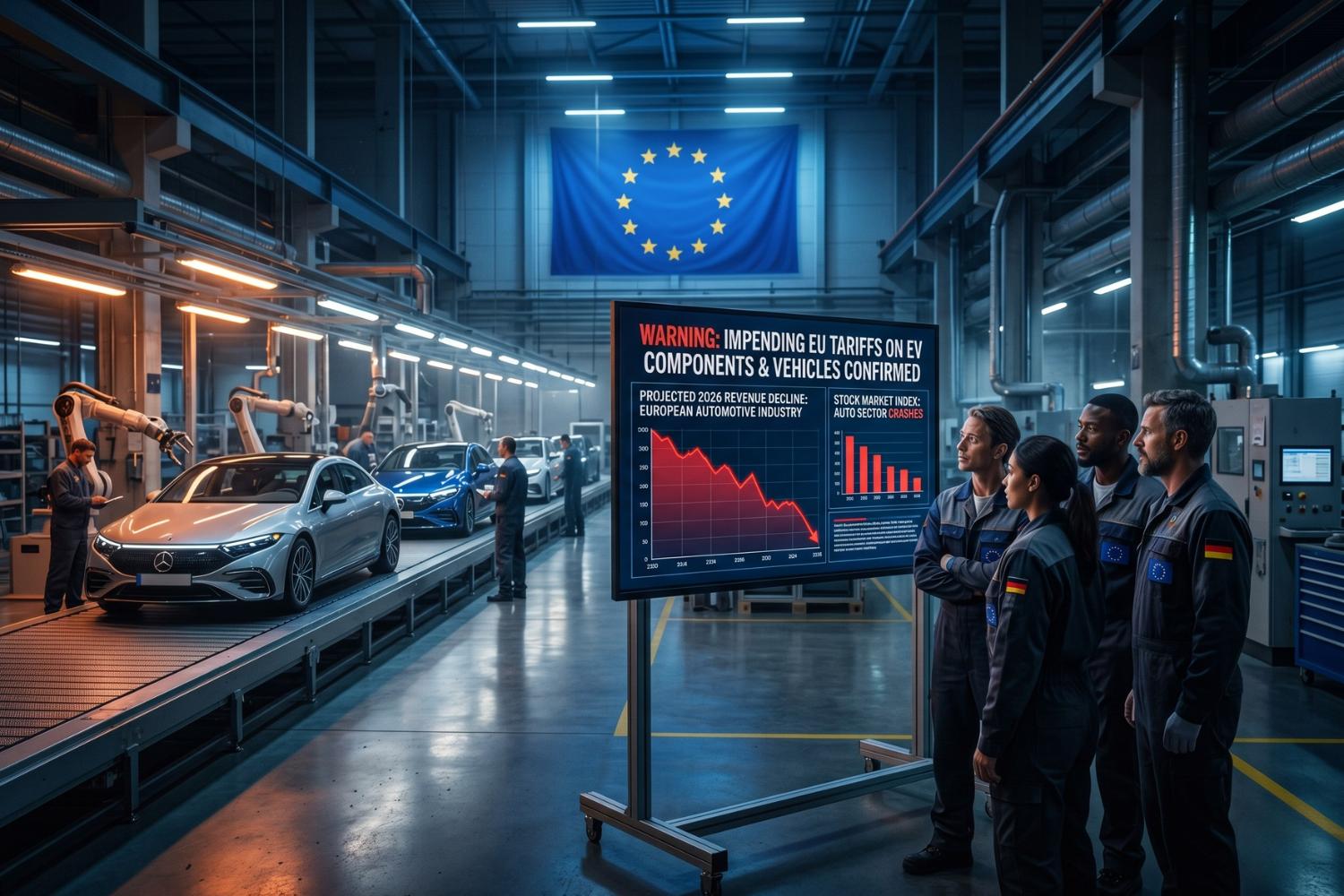 EU Autos Under Pressure as New Tariff Policies Threaten Europe’s Car Industry