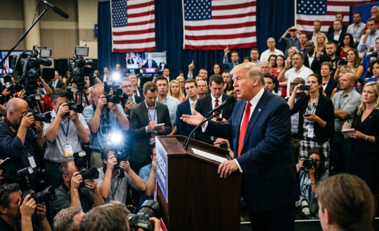 Trump Announcement Creates Political Buzz as New Details Surface Across the US