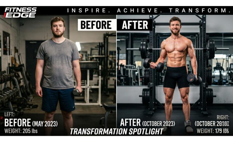 Jared Wakeford Fitness Transformation: How He Cut Body Fat and Changed His Life