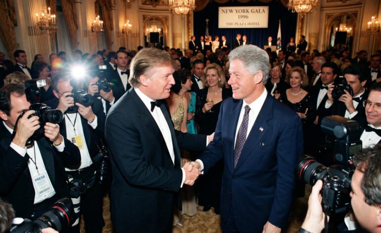 Donald Trump and Bill Clinton Photo Sparks Debate Over Their Surprising Past Connection